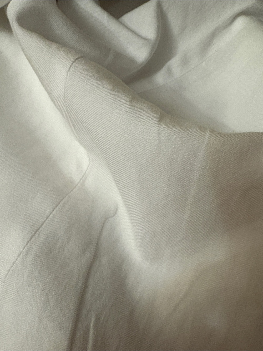 AllSaints White Double-Breasted Blazer Jacket. Linen. TENCEL - Picture 7 of 16